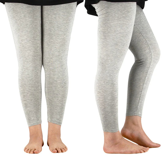AZUE Casual  Women Leggings Workout Bamboo Fiber High Elastic Leggings Ladies Plus Size 7XL Legging Pants Fitness Slim Legging
