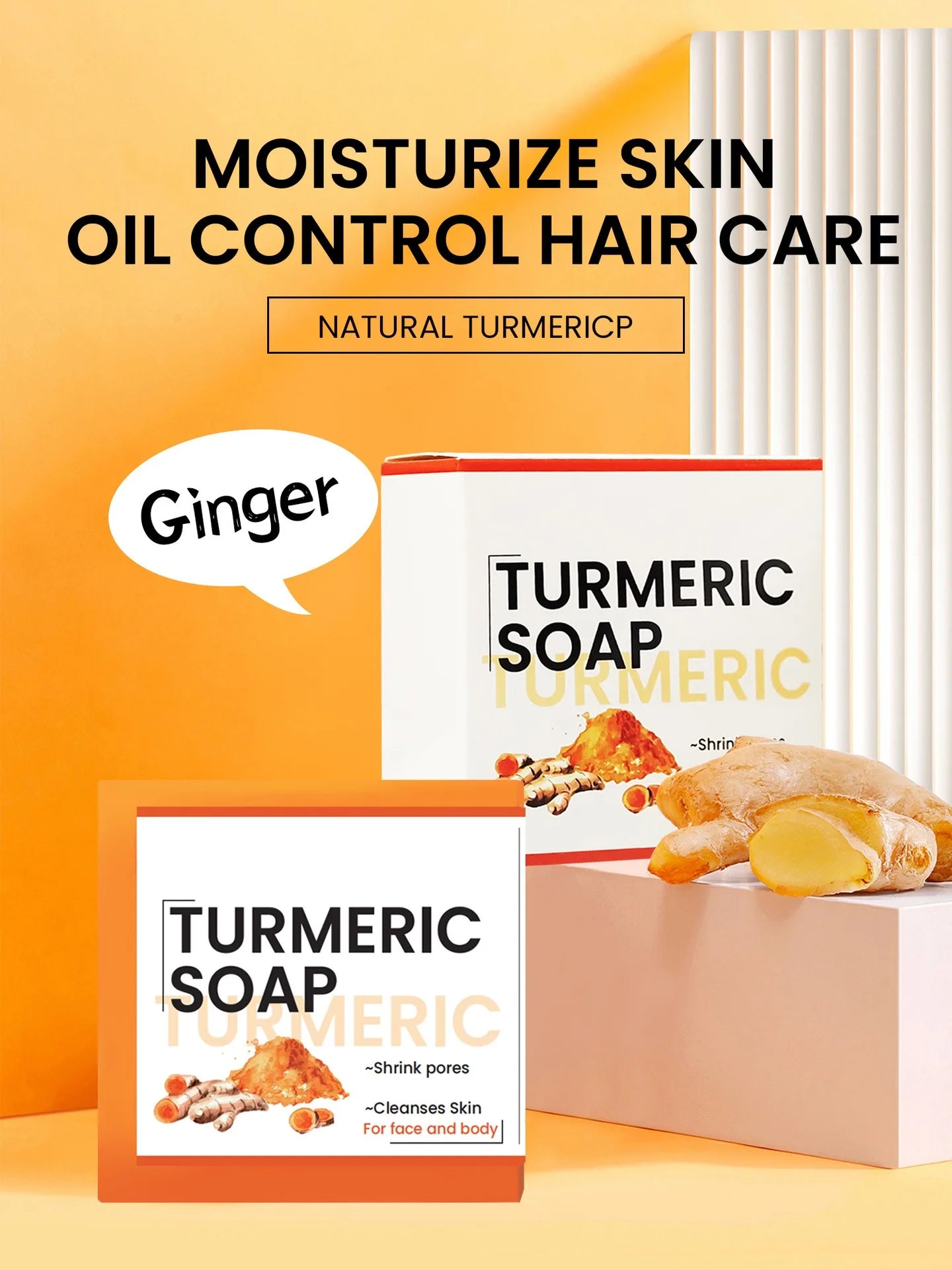 Hand Made Turmeric Soap - Natural and Nourishing