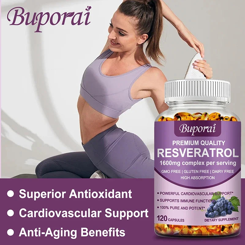 Resveratrol - Natural Antioxidant for Overall Health and Metabolism