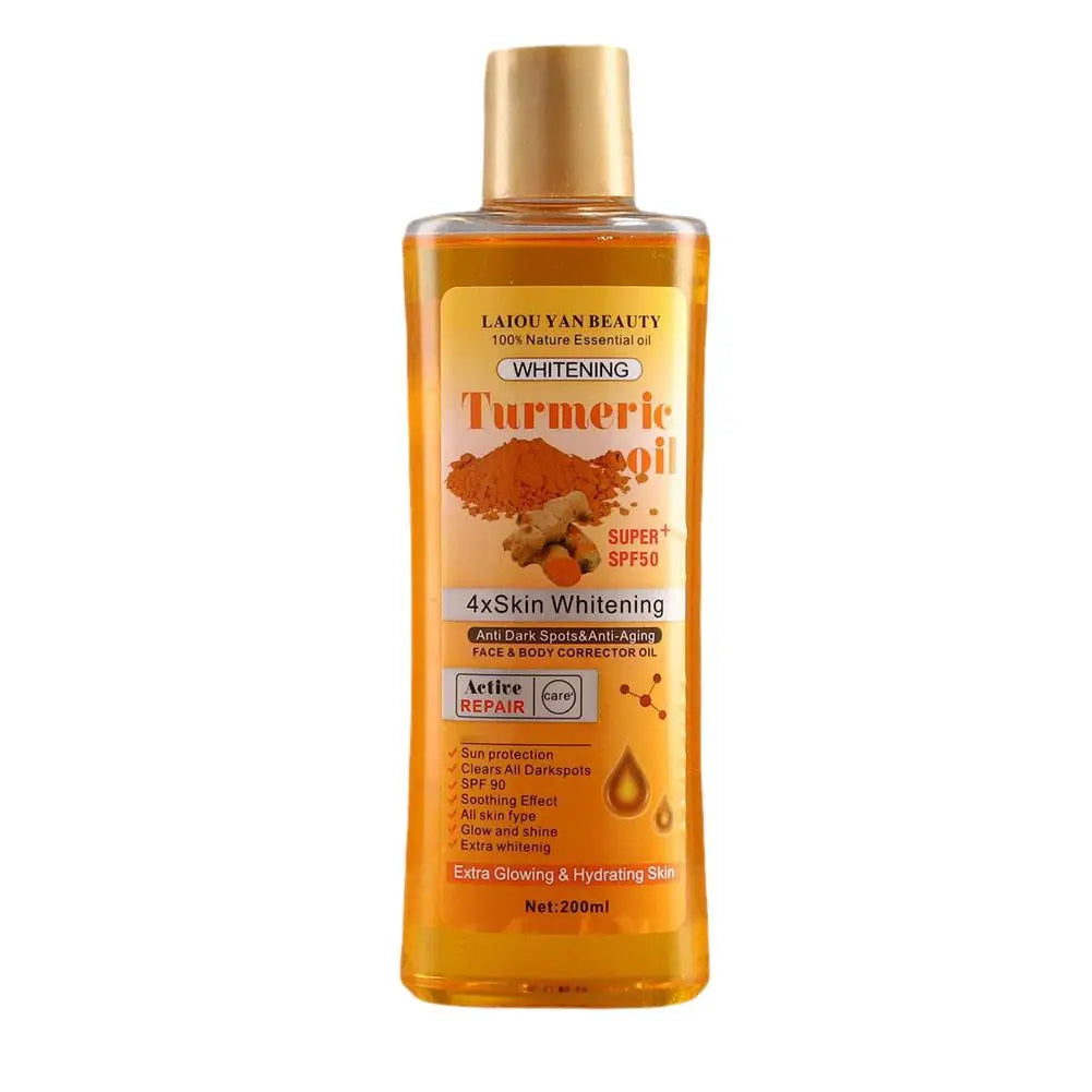 Turmeric Essential Oil Facial - Body Moisturizer & Aromatherapy Oil