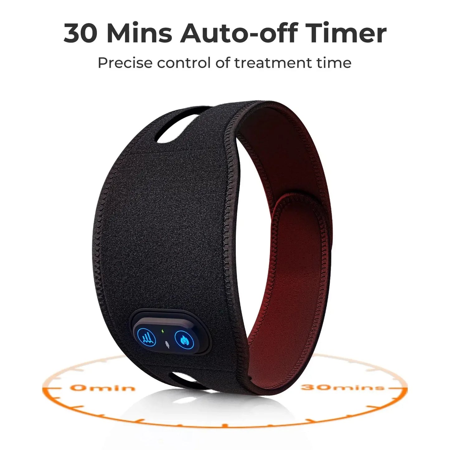 Facial Red Light Therapy Necklace - Rechargeable Hands-Free LED Device