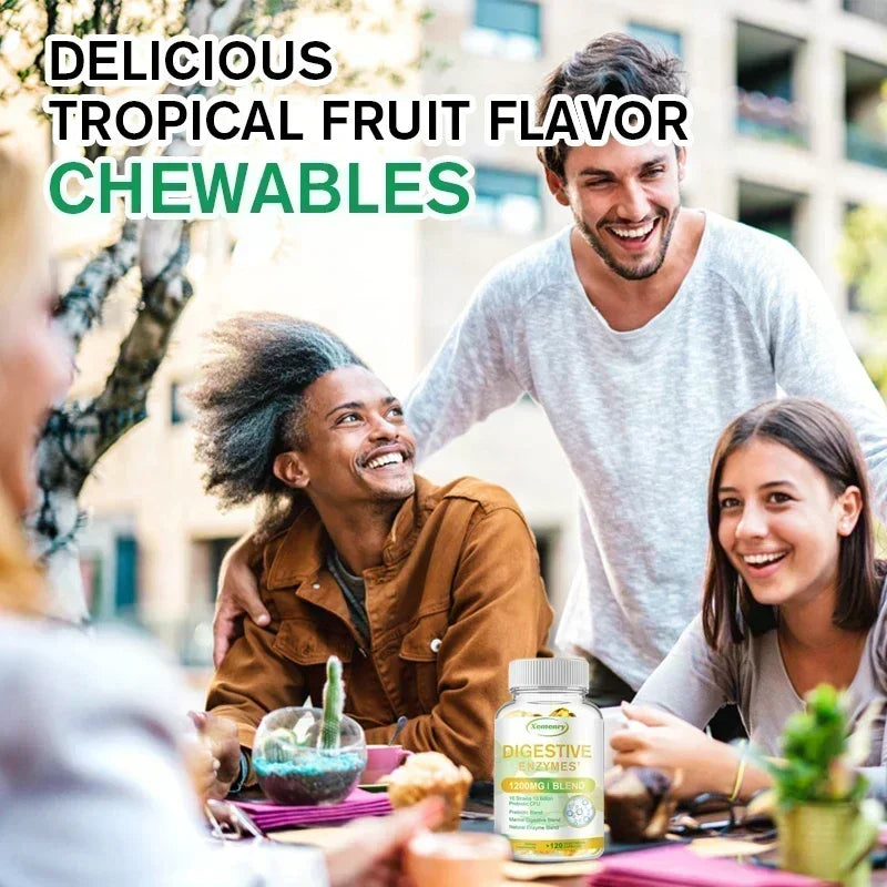 Digestive Enzymes Capsules 1200mg - Premium Gut Health & Digestion Support