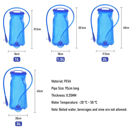 ThinkRider Water Bladder - BPA Free Hydration Pack