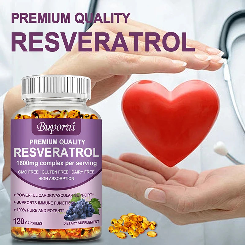 Resveratrol - Natural Antioxidant for Overall Health and Metabolism