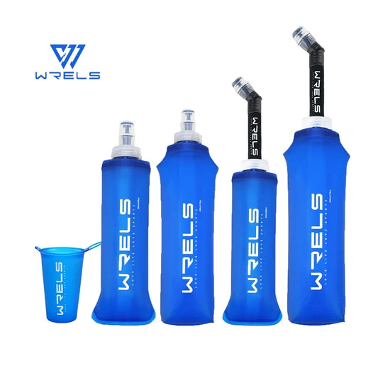 WRELS Folding Water Bottle | BPA-Free | Collapsible | Portable - Hydrate Anywhere