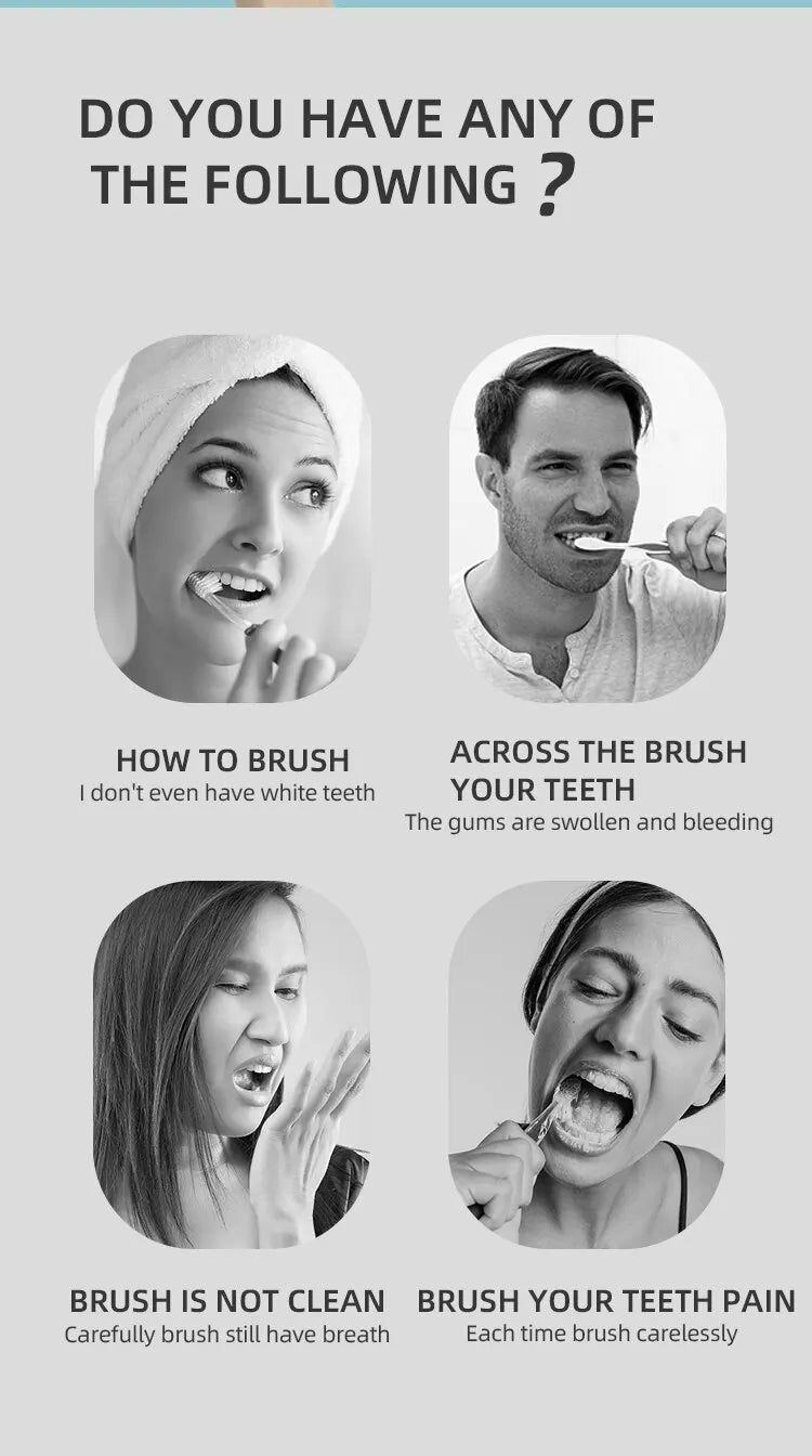 Bamboo Toothbrush Set - Natural & Eco-Friendly (10 Pack)