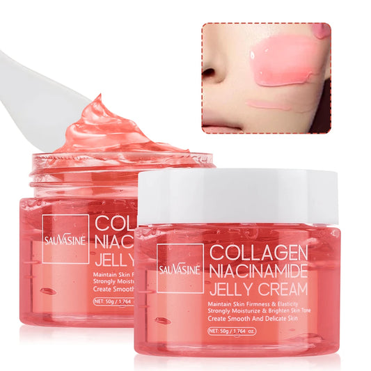 24h Glow & Lifted Collagen Jelly Cream | Niacinamide & Hydrolyzed Collagen | Skin Barrier & Moisturization